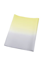 【少量再入荷】二色暈し 艶帯揚　薄檸檬×銀鼠 [紅衣オリジナル] - 木下着物研究所