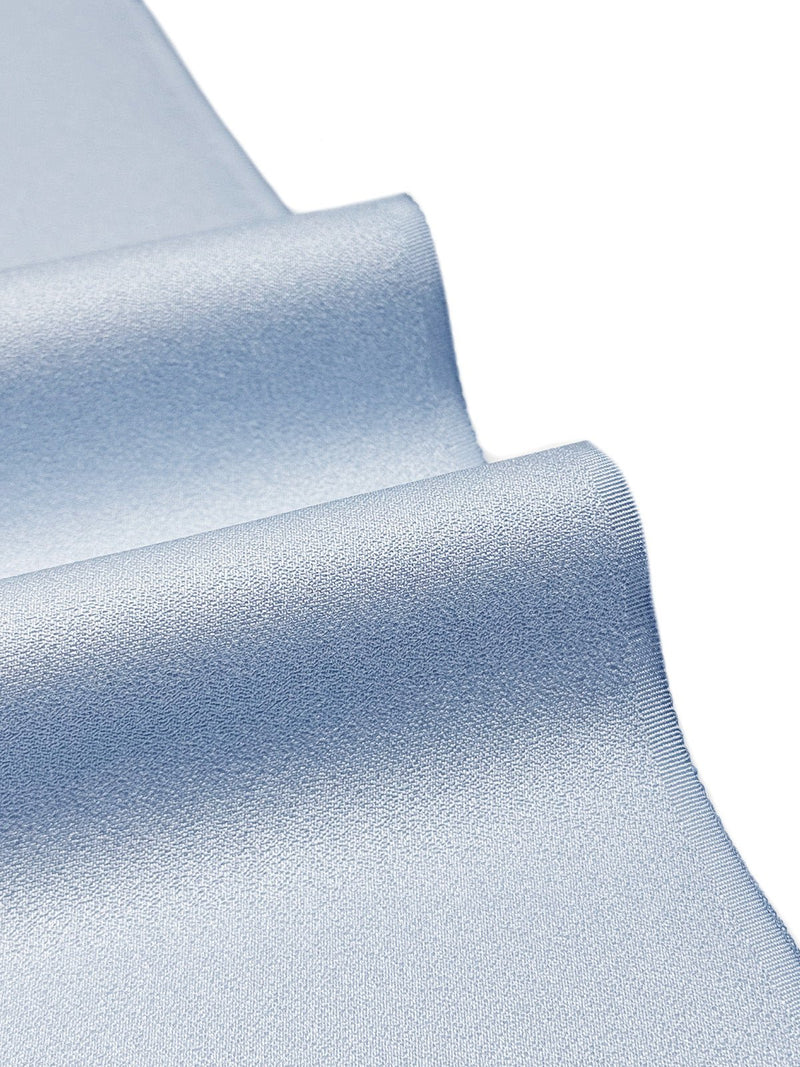 【新色】二色暈し 艶帯揚　紺桔梗×白縹[紅衣オリジナル] - 木下着物研究所