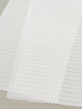 【ごく少量入荷】 機能性とお洒落が一緒に叶う！織柄のある洗える絹の絽の半衿 - 木下着物研究所