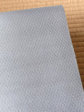 【期限特典】九寸名古屋帯 小菱紋紗 染め暈し グレイ濃淡/単衣夏向け [紅衣オリジナル] - 木下着物研究所