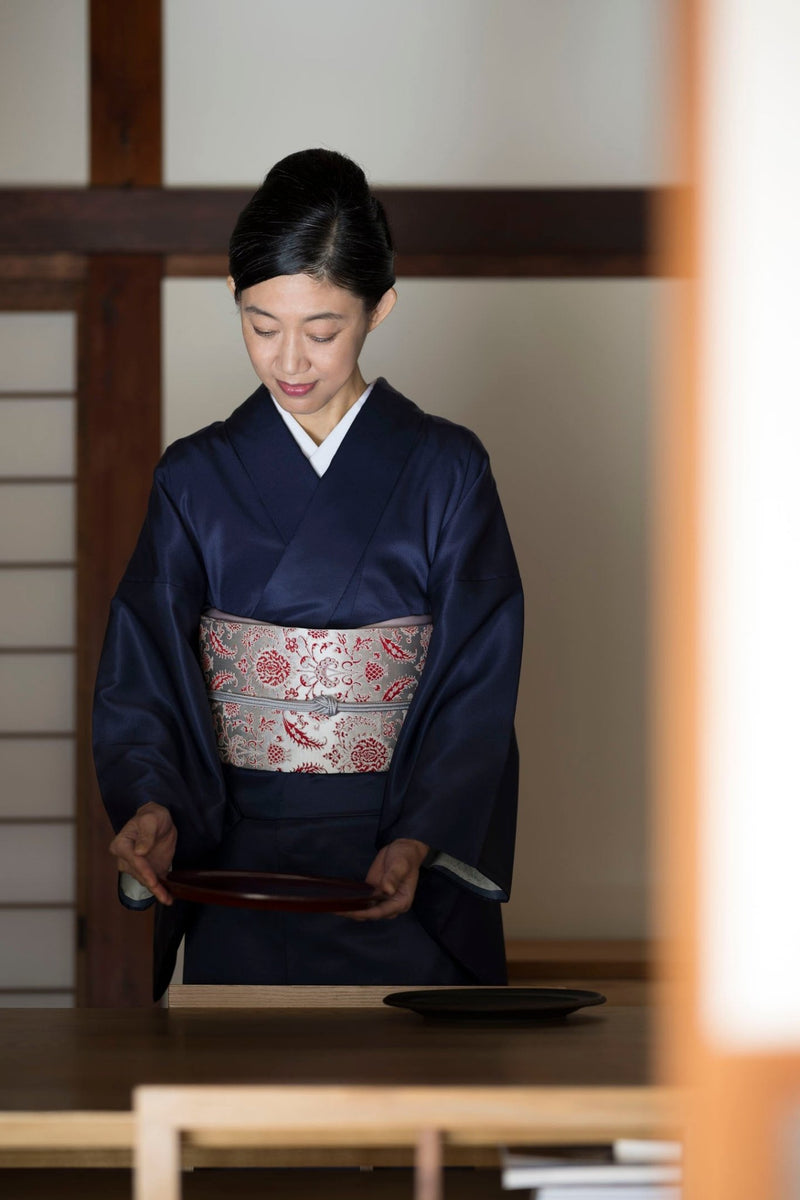 【新作/モニターキャンペーン】ついに登場！上質な洗える秋冬着物 艶色無地[紅衣オリジナル] ※手縫いマイサイズ仕立て 単衣 - 木下着物研究所