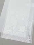 【新作あり/少量入荷】機能性とお洒落が一緒に叶う！洗える絹の半衿 [唐草/流線/羊歯/立涌/七宝/雪結晶] - 木下着物研究所