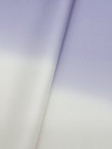 【新色】二色暈し 艶帯揚　藤娘×白霞[紅衣オリジナル] - 木下着物研究所