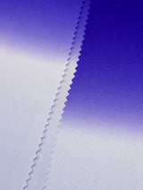 【新色】二色暈し 艶帯揚　紺桔梗×白縹[紅衣オリジナル] - 木下着物研究所