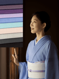 毎日の着物生活を可能にする上質な洗える着物 カラフル色無地[紅衣オリジナル] ※手縫いマイサイズ仕立て 単衣夏用 - 木下着物研究所