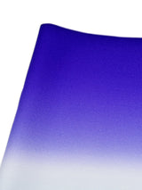 【新色】二色暈し 艶帯揚　紺桔梗×白縹[紅衣オリジナル] - 木下着物研究所