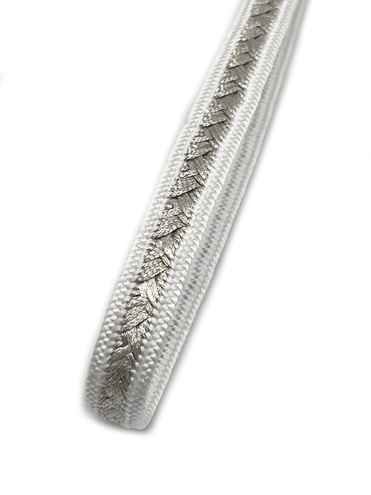 白シルバーにキラキラ☆のだらりの帯 白シルバーにキラキラ☆のだらりの帯