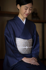 【新作/モニターキャンペーン】ついに登場！上質な洗える秋冬着物 艶色無地[紅衣オリジナル] ※手縫いマイサイズ仕立て 単衣 - 木下着物研究所