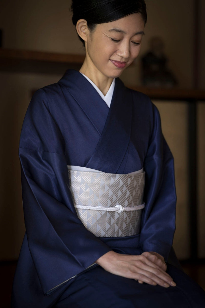 【新作/モニターキャンペーン】ついに登場！上質な洗える秋冬着物 艶色無地[紅衣オリジナル] ※手縫いマイサイズ仕立て 単衣 - 木下着物研究所