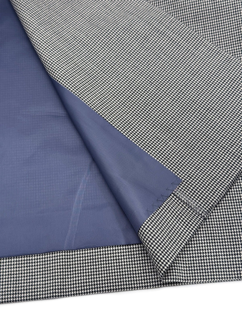 【期限特典/受注】 衿元もシルエットもスッキリ！美衿コート 大人可愛い！千鳥格子　[紅衣オリジナル] - 木下着物研究所