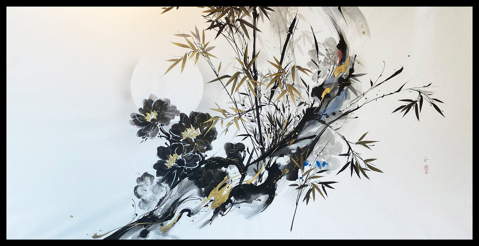 水墨画ワークショップ〜鎌倉で日本文化に触れる〜 – 木下着物研究所