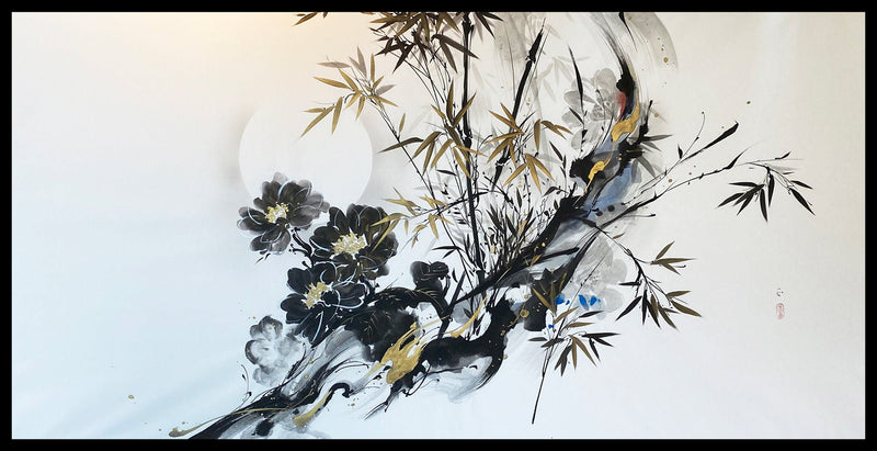 水墨画ワークショップ〜鎌倉で日本文化に触れる〜 – 木下着物研究所