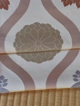 【期限特典】限定１点　大丈夫！と安心感のある西陣織 　本袋袋帯　立湧/菊桐文様 - 木下着物研究所