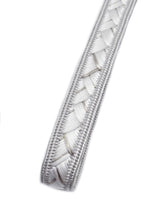 【新作】高麗組帯締 青海波 白銀[紅衣オリジナル] - 木下着物研究所