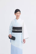 【期限特典/受注】喪服にも使えるオシャレな黒い名古屋帯 四菱網代[紅衣オリジナル] - 木下着物研究所