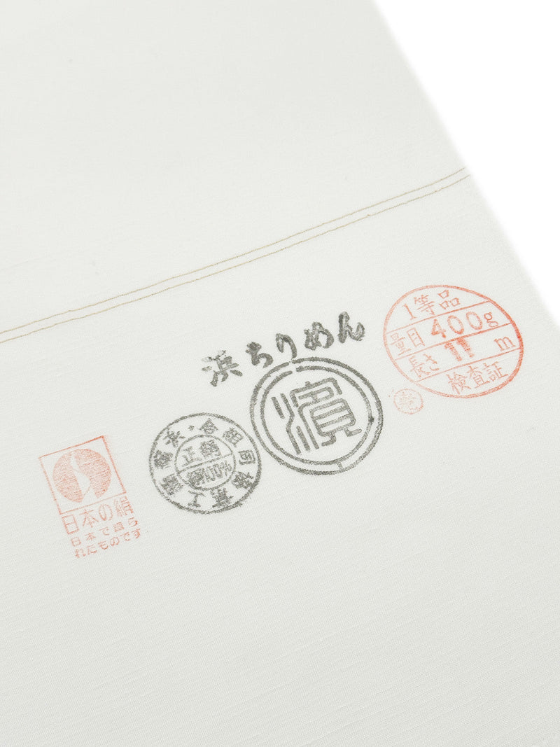 【新色/期限特典】着物生活が変わる、洗える絹の長襦袢 白露 ※手縫いマイサイズ仕立て [紅衣オリジナル] - 木下着物研究所