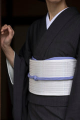 【新作】スーツ生地の着物 ②グレンチェック消炭（手縫仕立代込み） ※生地確認できます - 木下着物研究所