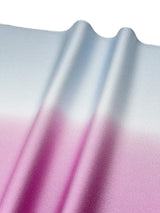 【新色】二色暈し 艶帯揚　空色×桔梗紫 [紅衣オリジナル] - 木下着物研究所