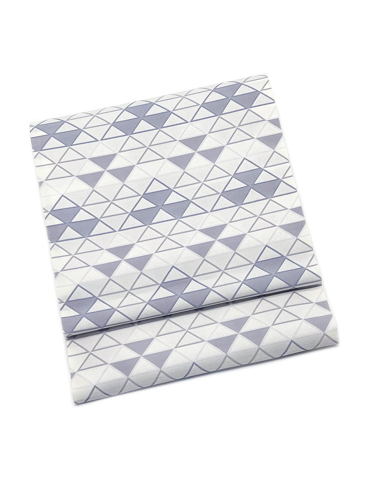 残わずか】軽量で最上級の締め心地の袋帯/本袋 鱗紋 鼠濃淡 [紅衣