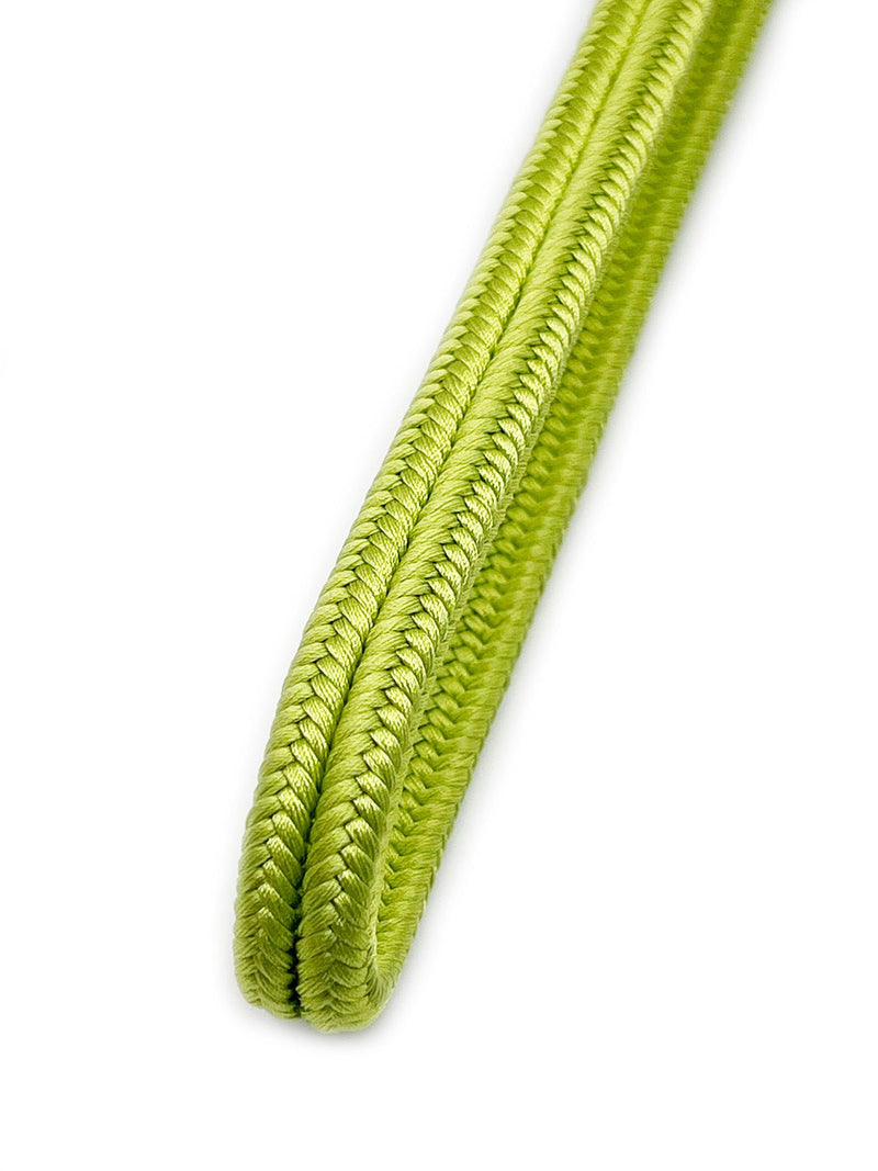 【新色/少量入荷】ゆるぎ組手組帯締 若草色 [紅衣オリジナル] - 木下着物研究所