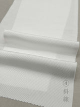 【新柄登場】機能性とお洒落が一緒に叶う！洗える絹の半衿 [唐草/流線/羊歯/斜線/ウィステリア/雪結晶] - 木下着物研究所