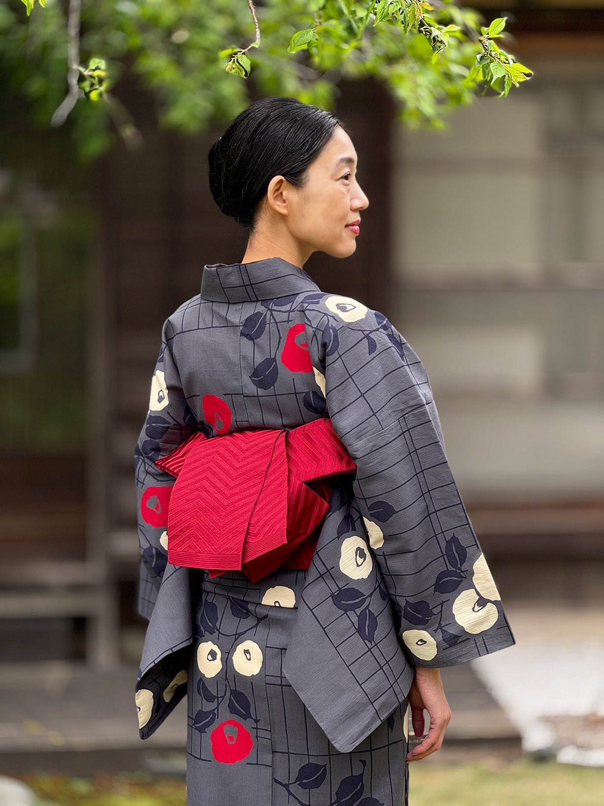楽天市場】【マラソン最大10％OFF】【残りわずか】浴衣「椿
