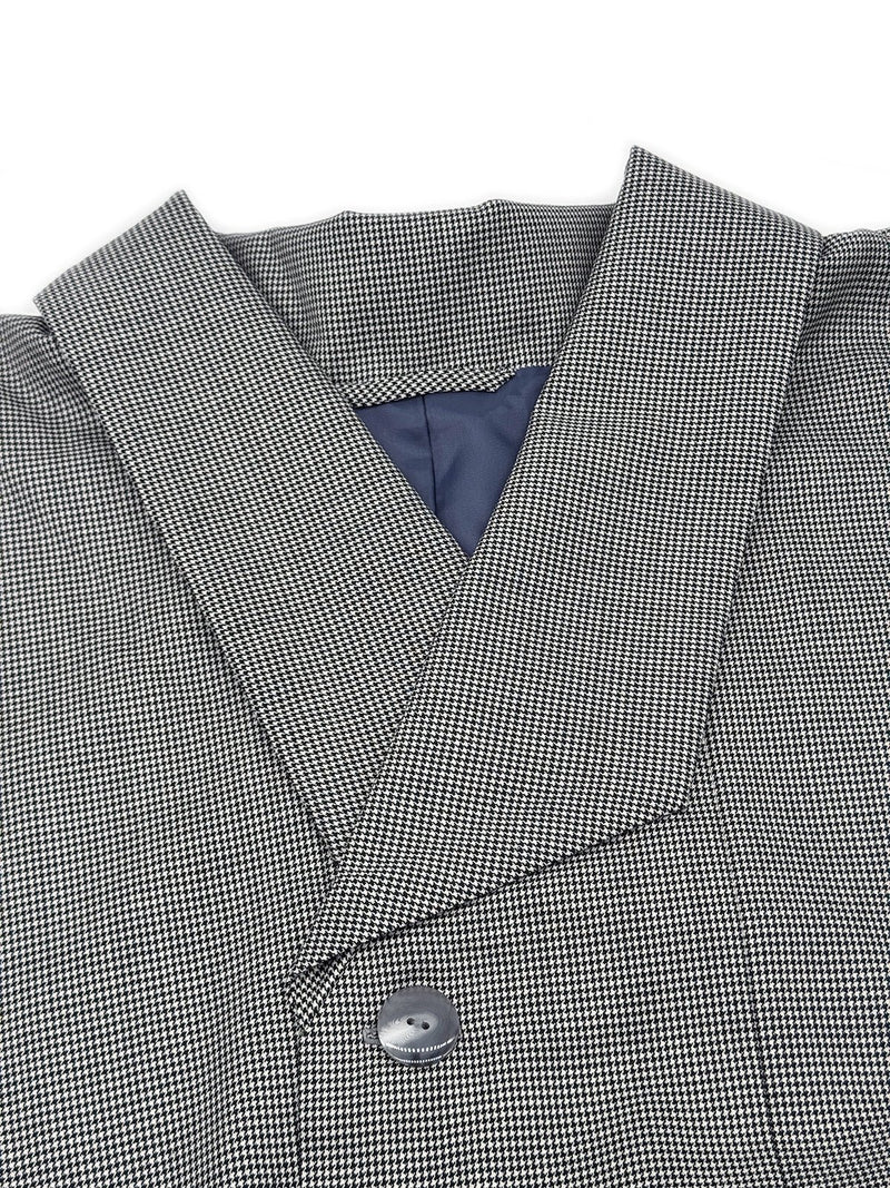 【期限特典/受注】 衿元もシルエットもスッキリ！美衿コート 大人可愛い！千鳥格子　[紅衣オリジナル] - 木下着物研究所