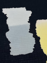 ※SHOWROOM先行ご紹介【新作】ちょっと見かけない浴衣 灯影文（ほかげもん）　黒地に檸檬 [紅衣オリジナル] - 木下着物研究所