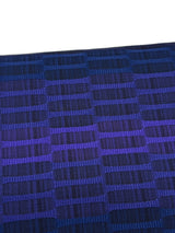 【SHOWROOM/先行ご紹介商品】【新色】見目麗しき帯！クールバージョン！博多織 九寸名古屋帯 紅間道 紺地濃淡に桔梗紫 - 木下着物研究所