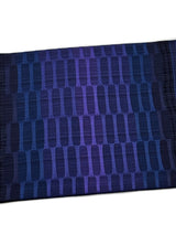 【SHOWROOM/先行ご紹介商品】【新色】見目麗しき帯！クールバージョン！博多織 九寸名古屋帯 紅間道 紺地濃淡に桔梗紫 - 木下着物研究所