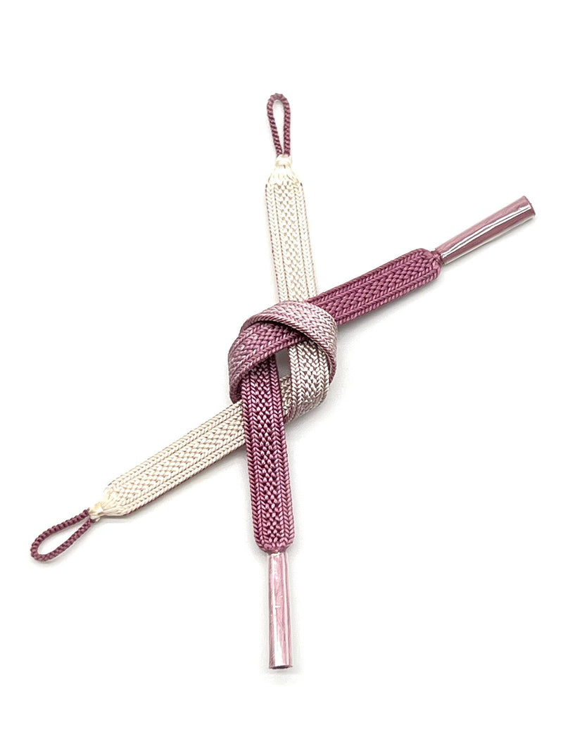 羽織紐祭り♪【各1点限定】コーディネートに効く上下染めぼかし 女性用羽織紐（ピンク系） - 木下着物研究所