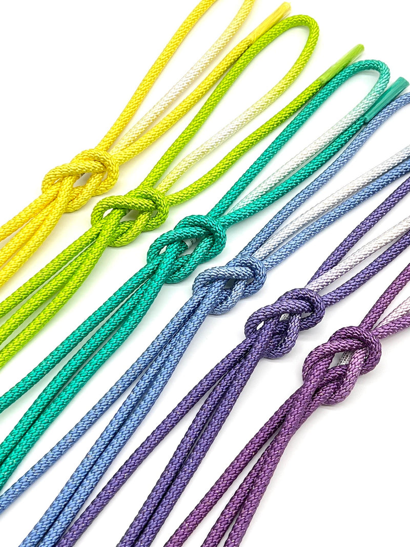 【売切御免/少量限定】カラフルで気分が上がる帯締 丸金剛組　6色 - 木下着物研究所