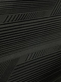 【期間限定/注文生産/8月18日まで】喪服にも使えるオシャレな黒い名古屋帯 四菱網代[紅衣オリジナル] - 木下着物研究所