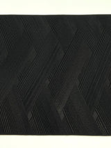 【期間限定/注文生産/8月18日まで】喪服にも使えるオシャレな黒い名古屋帯 四菱網代[紅衣オリジナル] - 木下着物研究所