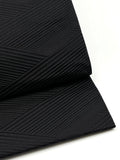 【期間限定/注文生産/8月18日まで】喪服にも使えるオシャレな黒い名古屋帯 四菱網代[紅衣オリジナル] - 木下着物研究所