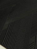 【期間限定/注文生産/8月18日まで】喪服にも使えるオシャレな黒い名古屋帯 四菱網代[紅衣オリジナル] - 木下着物研究所