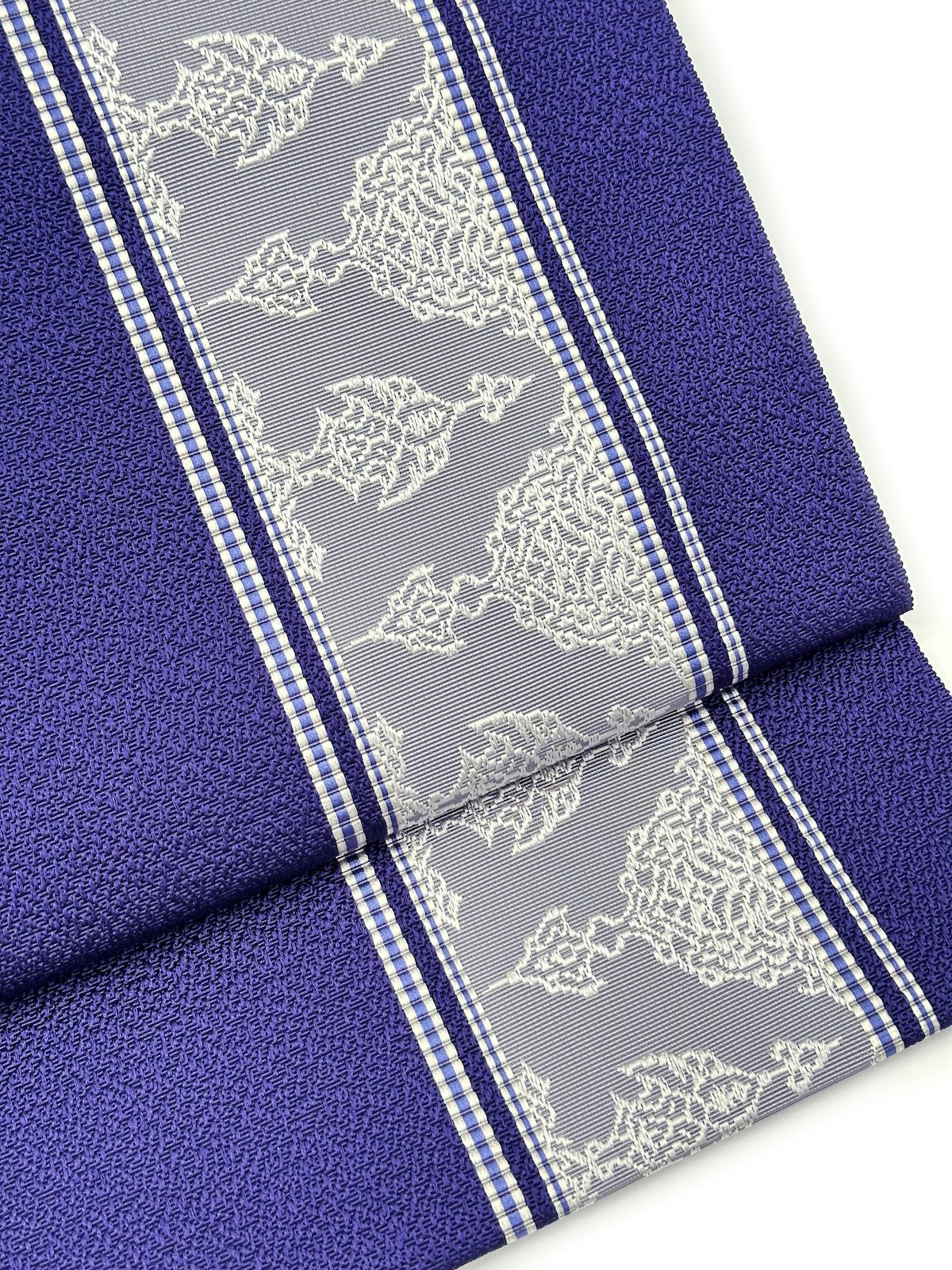 とにかく結びやすい！名古屋帯/古銅 紺青色/通年使用可[紅衣オリジナル