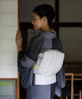 毎日の着物生活を可能にする上質な洗える着物 縦暈し[紅衣オリジナル]※手縫いマイサイズ仕立て 単衣夏用 - 木下着物研究所