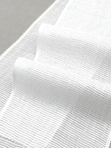 見た目も着用感も涼やか！麻の絽の半衿（白） - 木下着物研究所