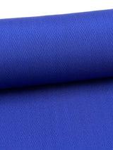 【期間限定/ガード無料】地紋が浮き立つ クール色無地 杉綾 ロイヤルブルー [紅衣オリジナル] - 木下着物研究所