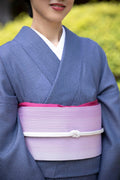 【早割特典】毎日の着物生活を可能にする上質な洗える着物 大小霰[紅衣オリジナル]※手縫いマイサイズ仕立て 単衣夏用 - 木下着物研究所